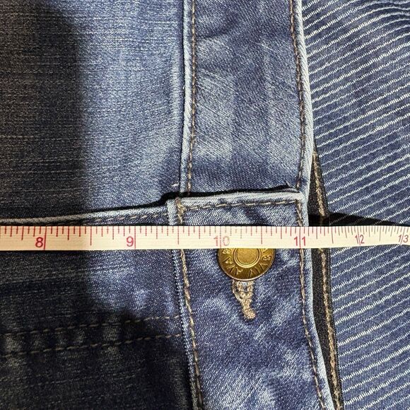 Ava & Viv Jeans Sz 18 Mid Rise Skinny Stretch Dark Wash Denim Plus Size Core - Picture 7 of 8